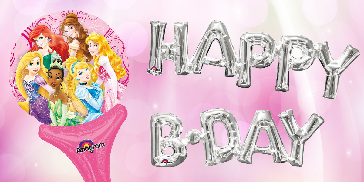 HappyBday -Disney Princess Sparkle